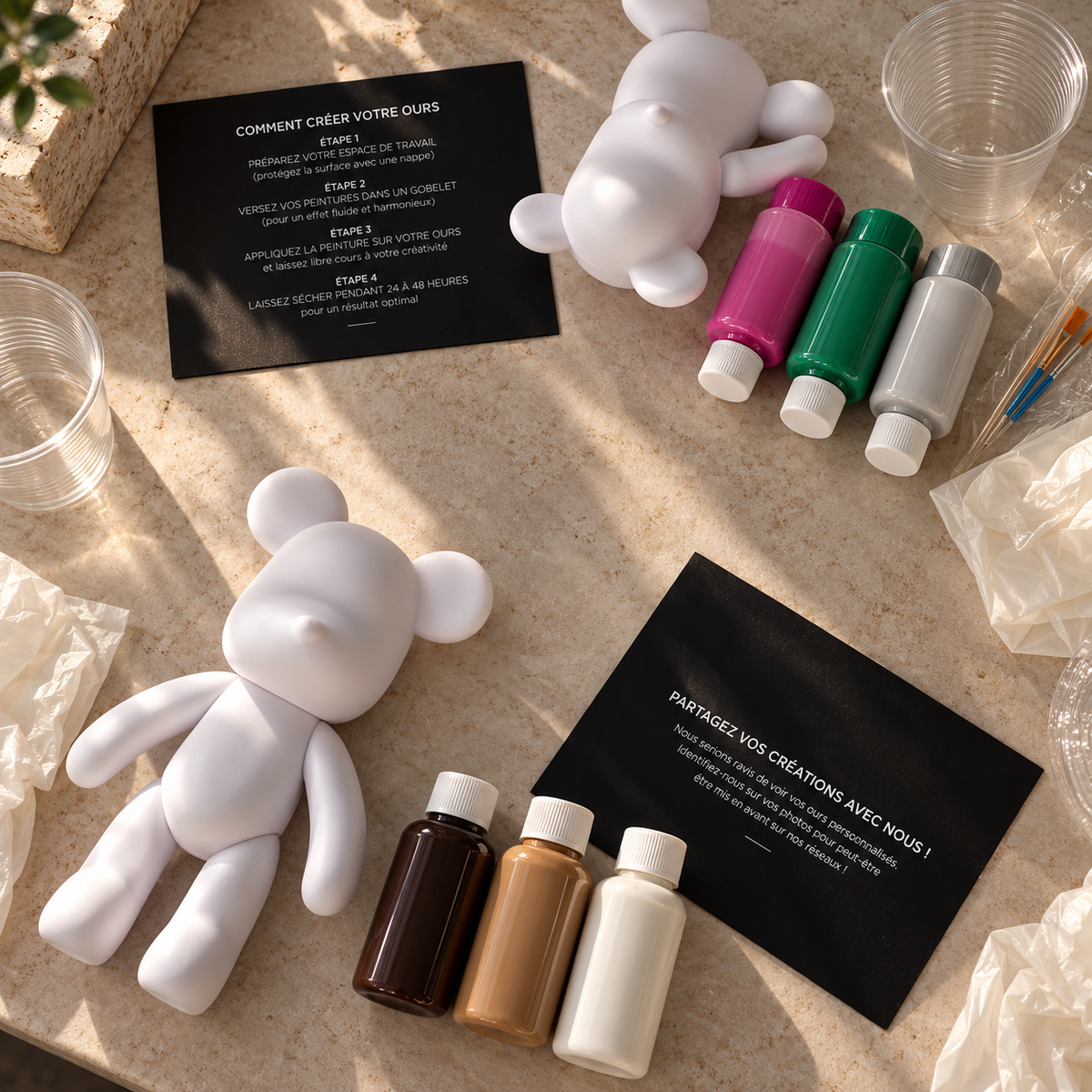 Canovax ArtBear – Le kit créatif pour créer vos propres ours artistiques