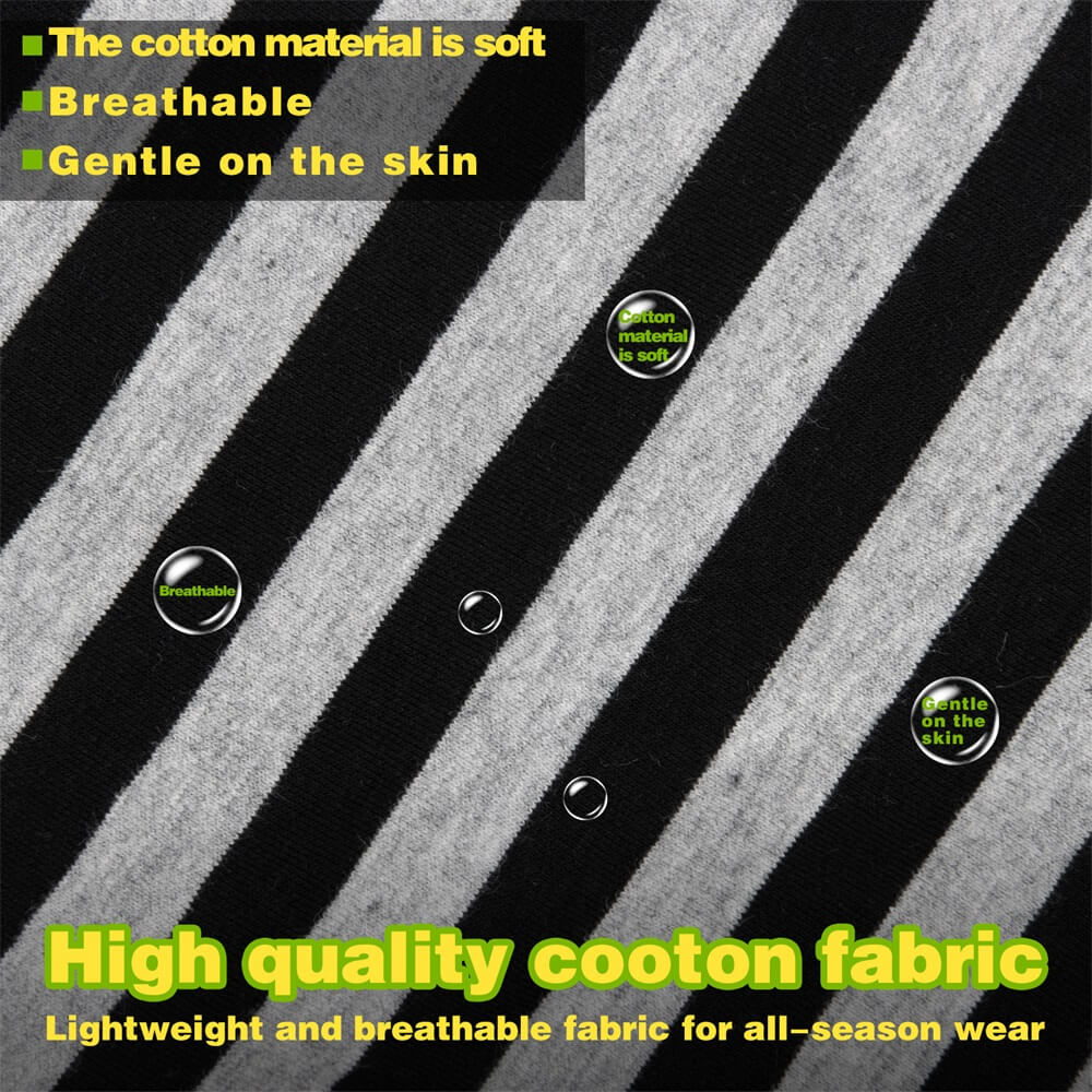 Vêtement pour animaux à rayures fines en coton léger d'été