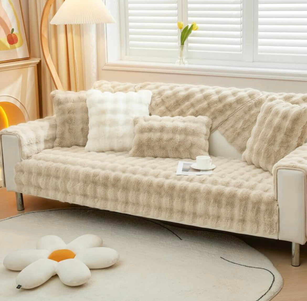 Housse de canapé confortable canovax