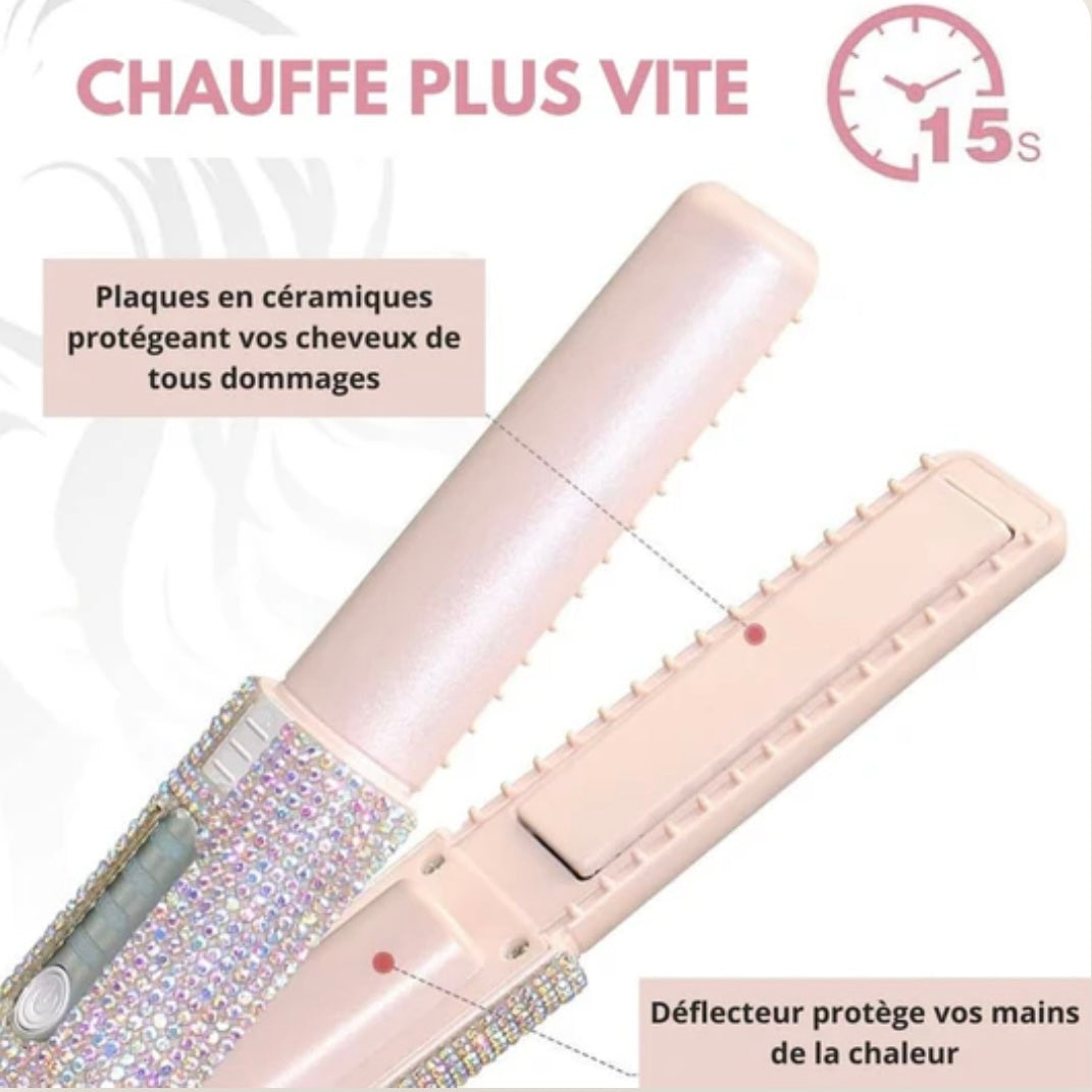 Lisseur sans fil Strass Canovax
