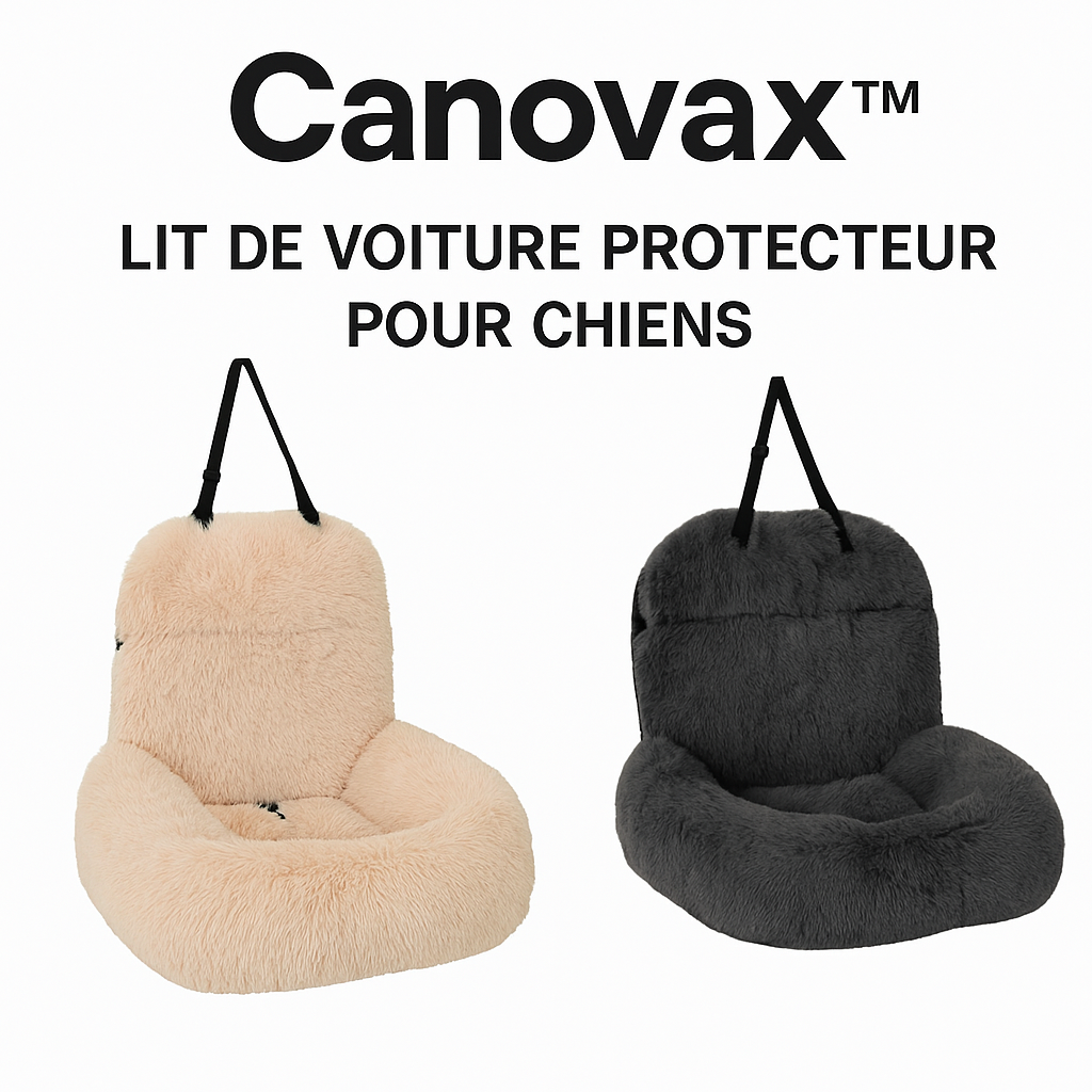 Canovax™ – Lit de Voiture Protecteur pour Chiens