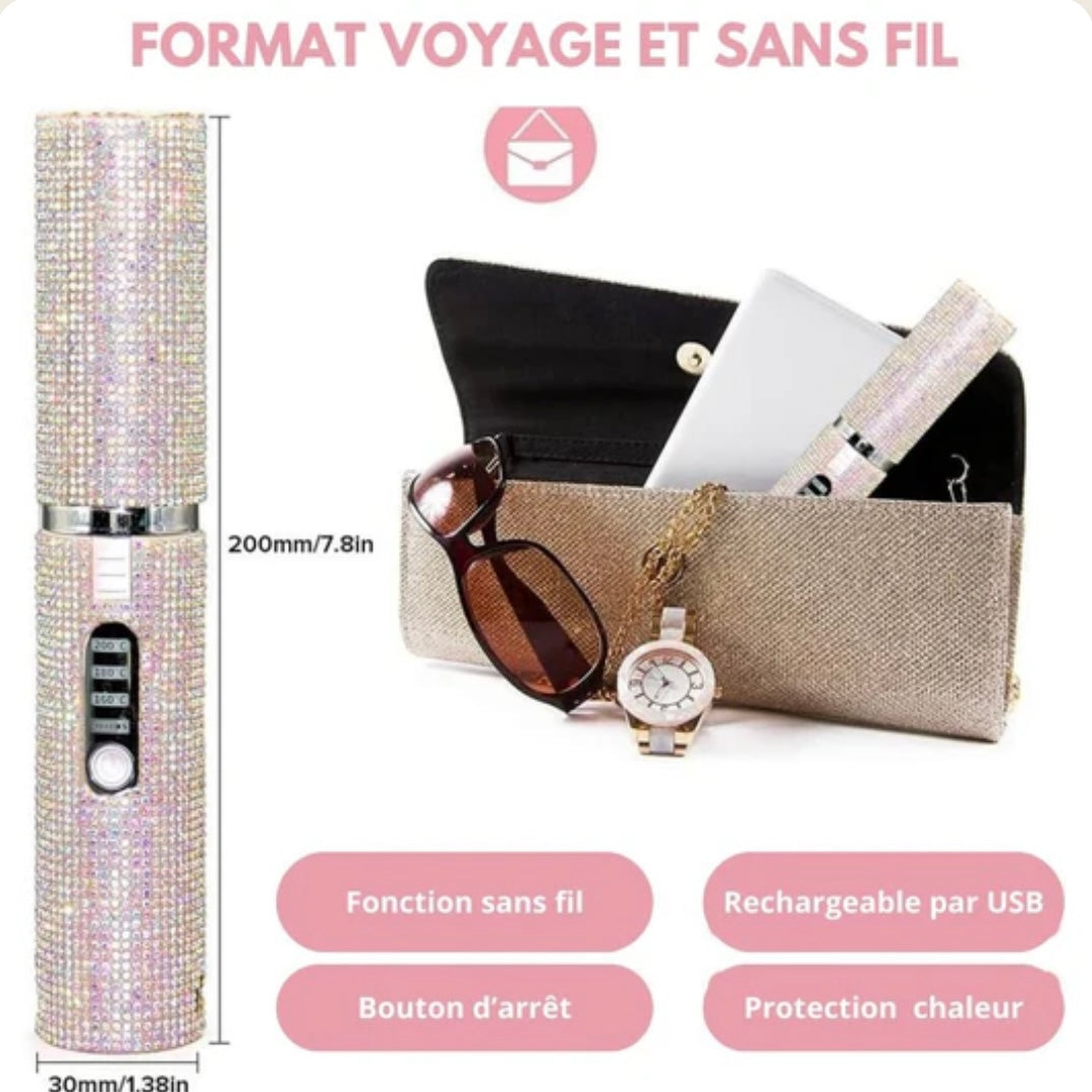 Lisseur sans fil Strass Canovax