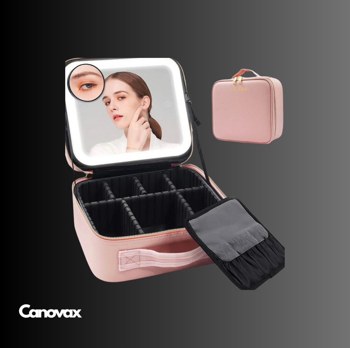 Mallette de maquillage Canovax - LED