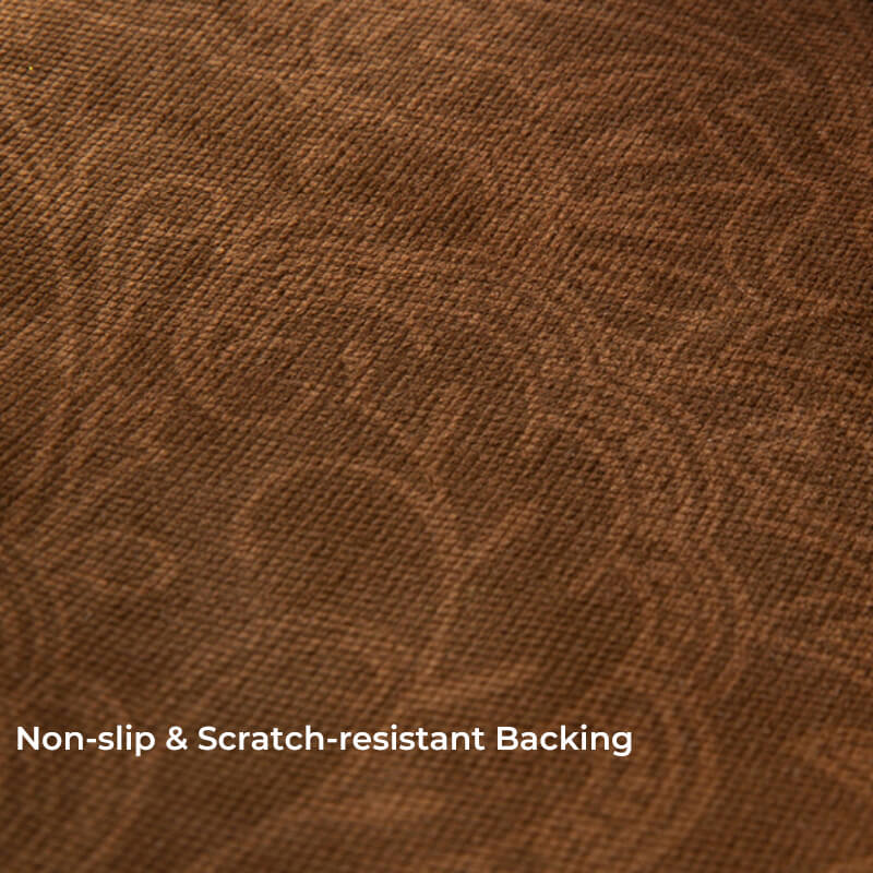 Housse de canapé antidérapante de style jardin vintage