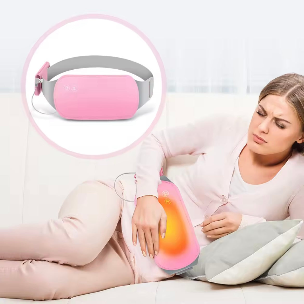 Ceinture Menstruel chauffante Canovax