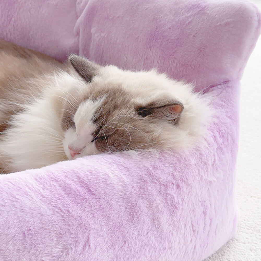 Lit Douillet Arc-en-Ciel Rêveur pour Chien - Lounger Licorne