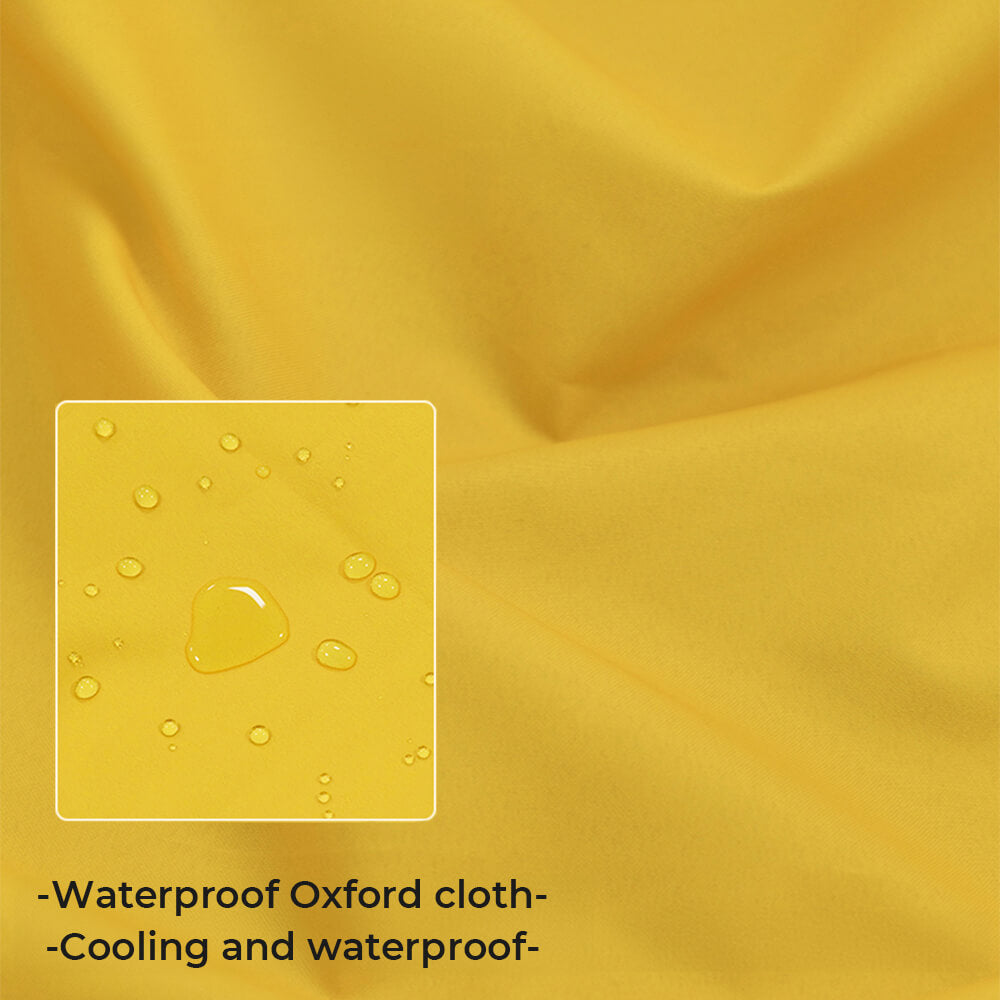 Lit pour Chien Carré Rayé Imperméable et Rafraîchissant