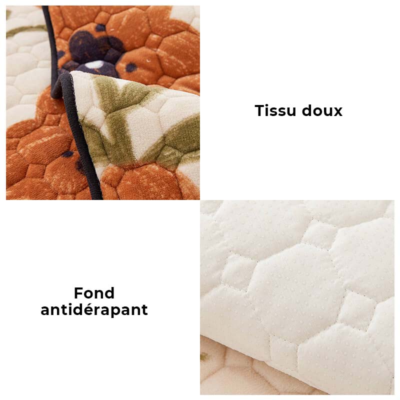 Housse de canapé à motif fleur d'Éden