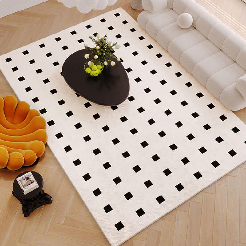 Tapis Imperméable à Motif Géométrique Moderne Antidérapant