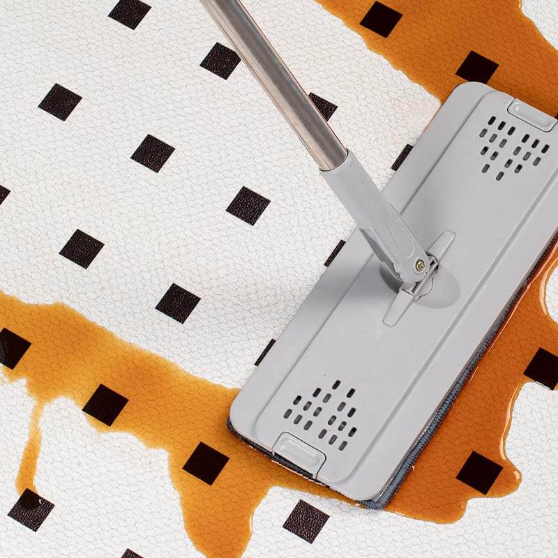 Tapis Imperméable à Motif Géométrique Moderne Antidérapant