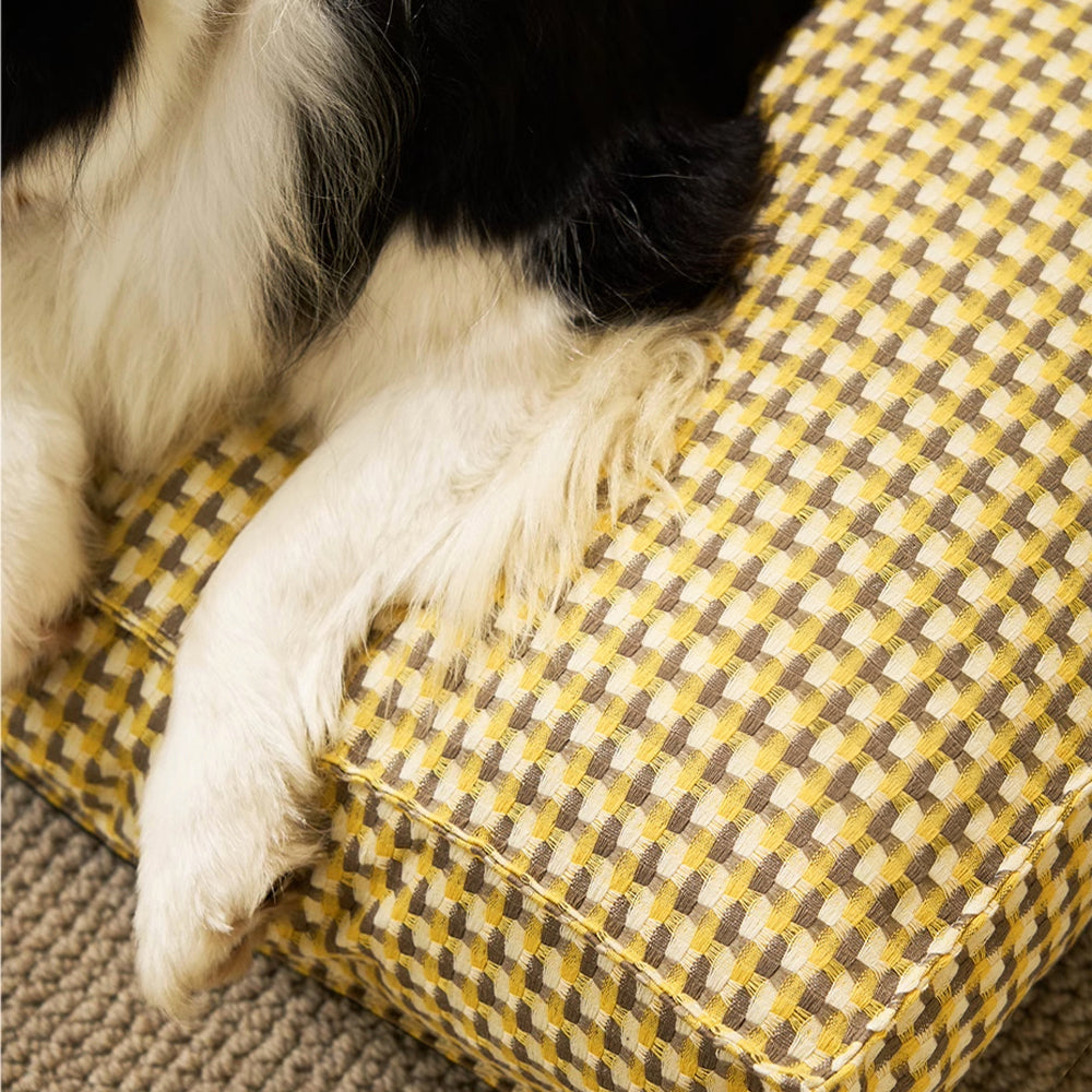 Lit pour chien apaisant en forme de gaufre Sweet Dreams