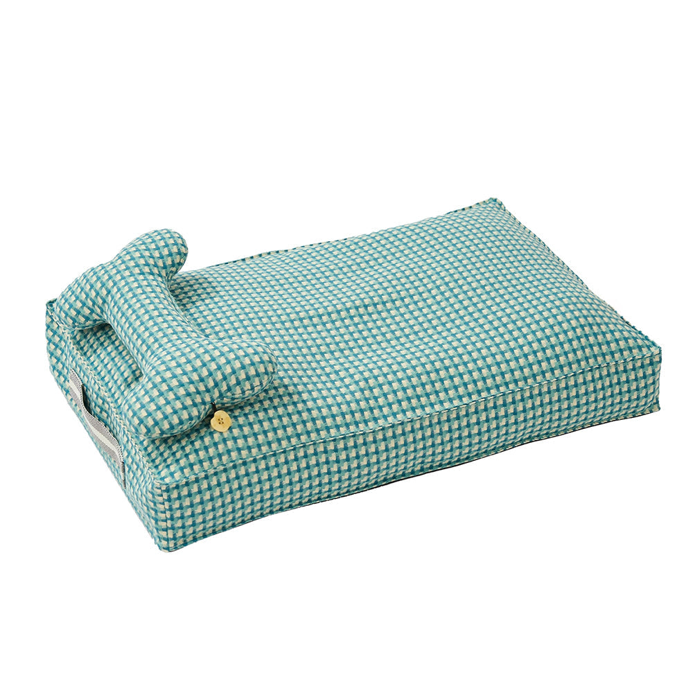 Lit pour chien apaisant en forme de gaufre Sweet Dreams