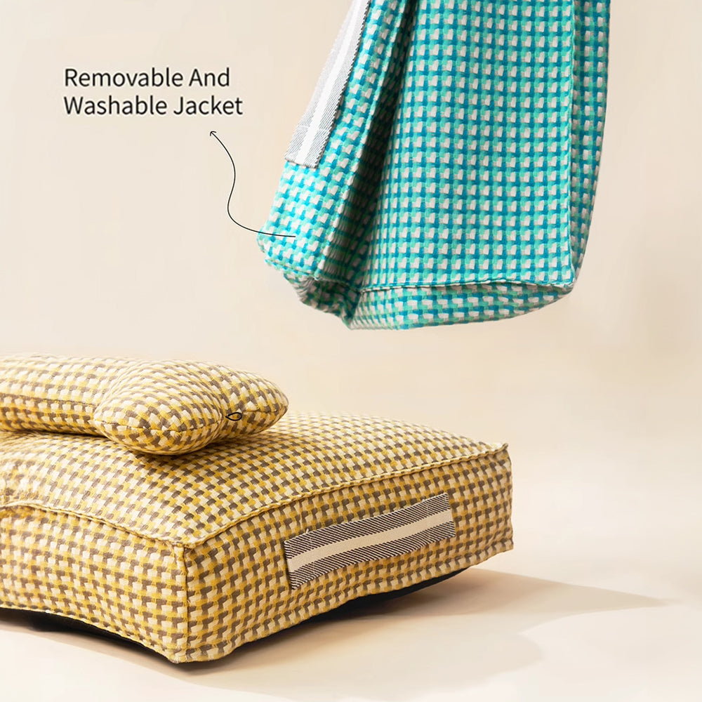 Lit pour chien apaisant en forme de gaufre Sweet Dreams