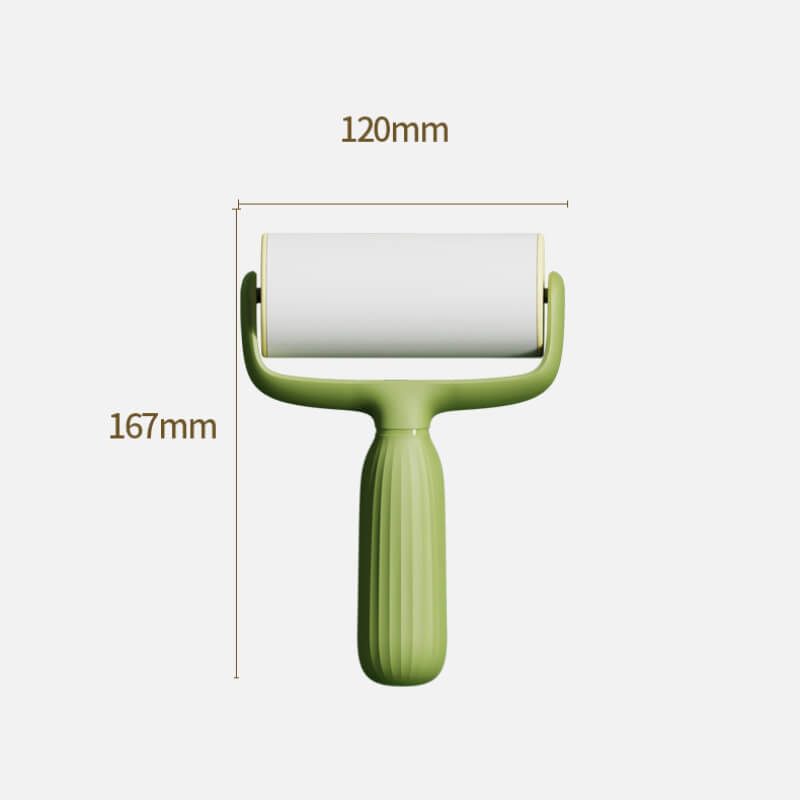 Rouleau adhésif pour poils d'animaux à main