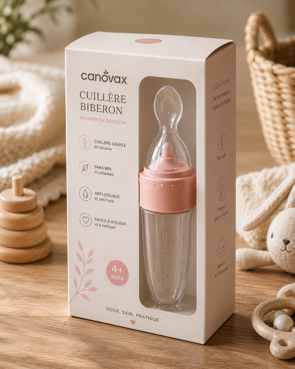 Cuillère biberon Canovax