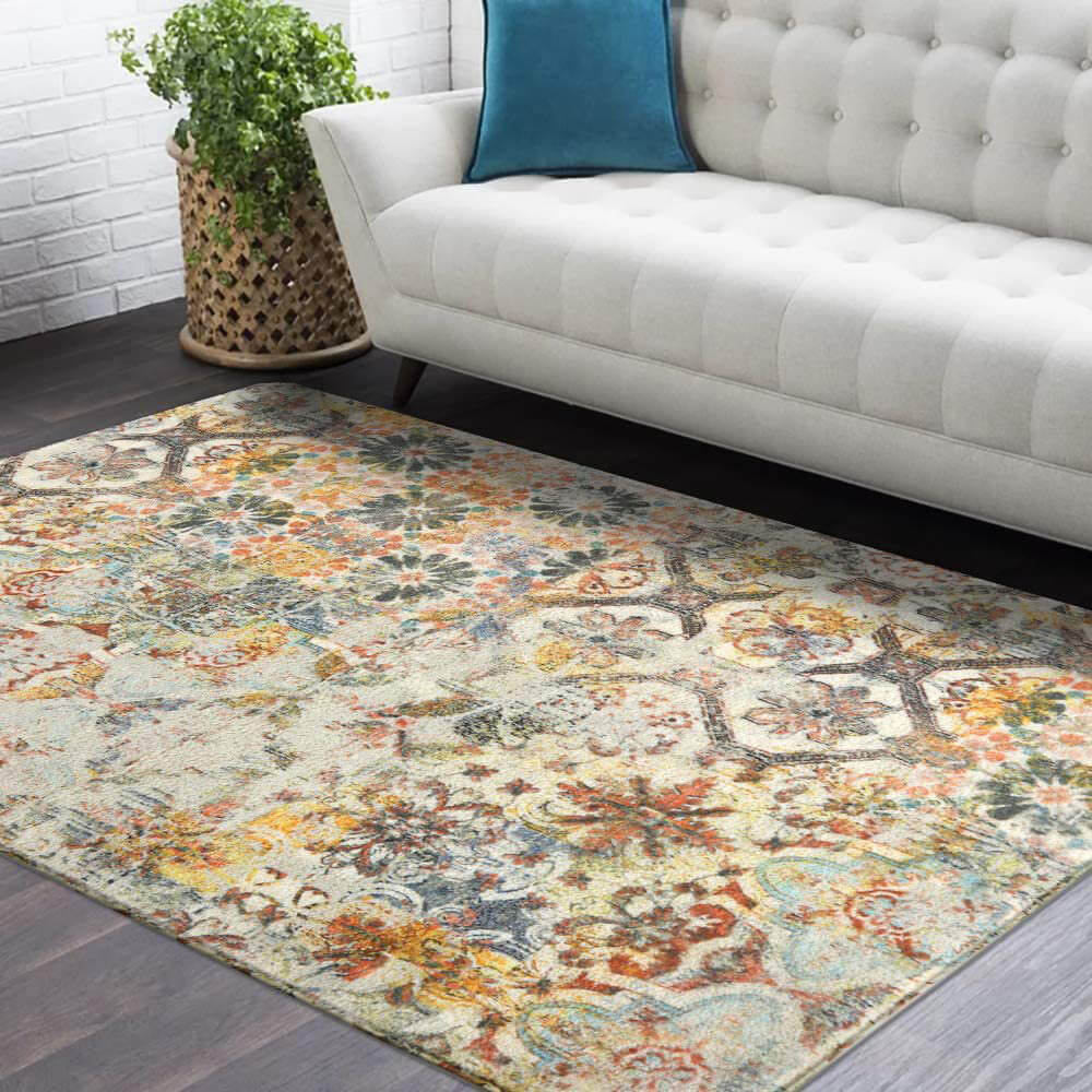 Tapis pour Animaux Antidérapante Imprimée Vintage