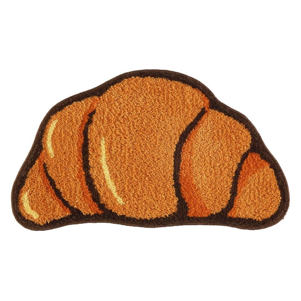Tapis Décoratif Multifonction Microfibre Antidérapant Croissant