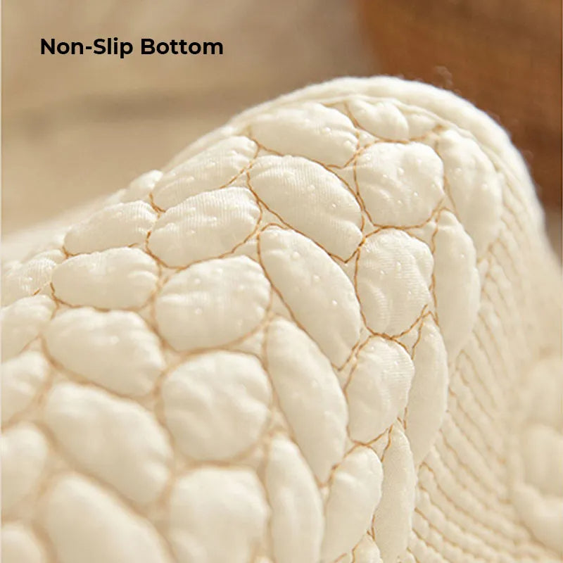 Housse de Canapé en Coton Lavable Antidérapante Anti-Griffures avec Broderie 3D