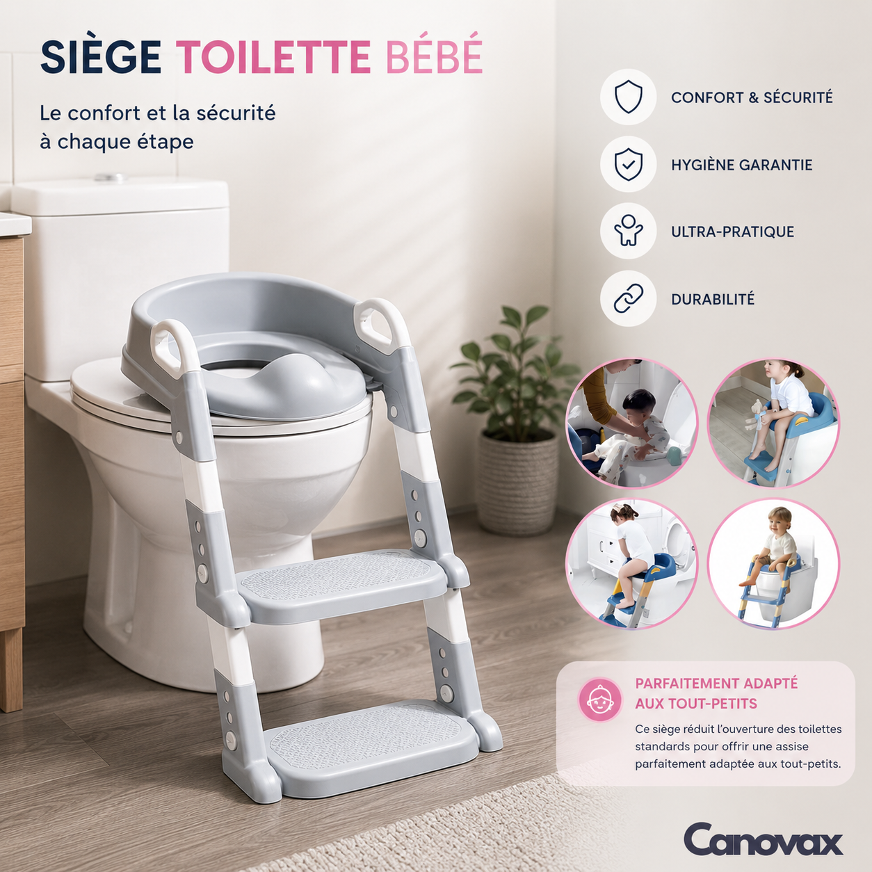 Siège toilette Bébé Canovax