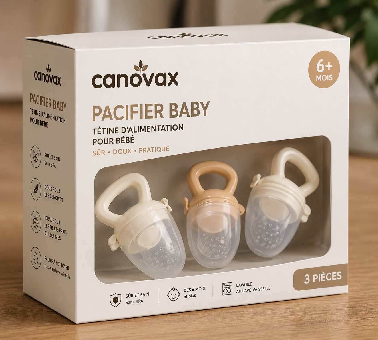 Pacifier baby