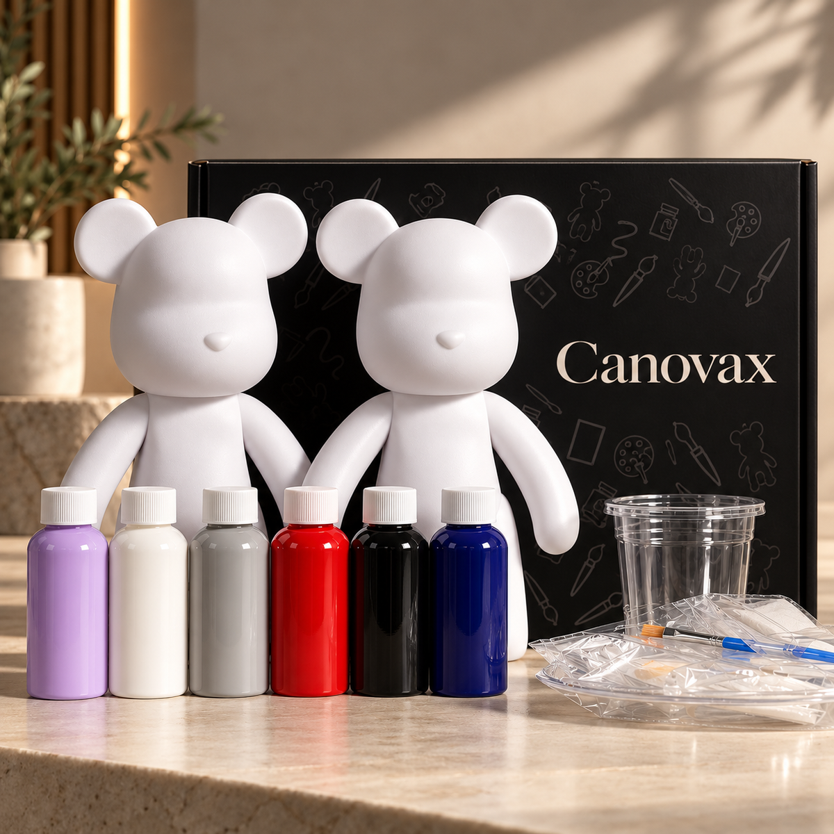Canovax ArtBear – Le kit créatif pour créer vos propres ours artistiques