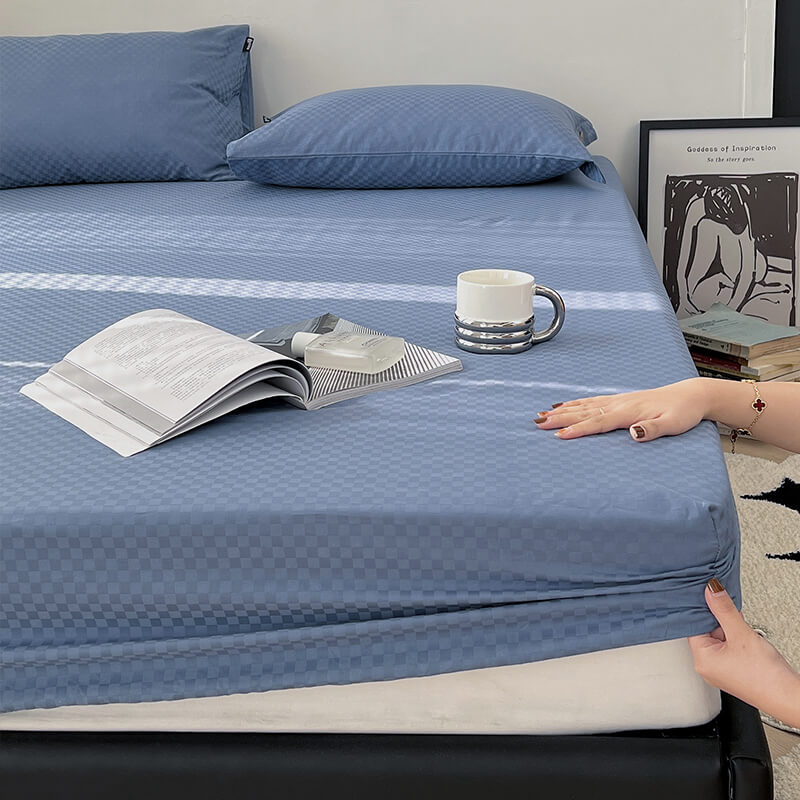 Ensemble de Housses de Matelas en Coton Confortable et Respectueux de la Peau Housse de Matelas