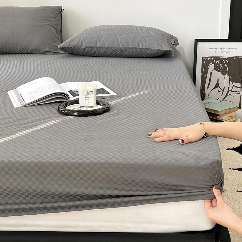 Ensemble de Housses de Matelas en Coton Confortable et Respectueux de la Peau Housse de Matelas