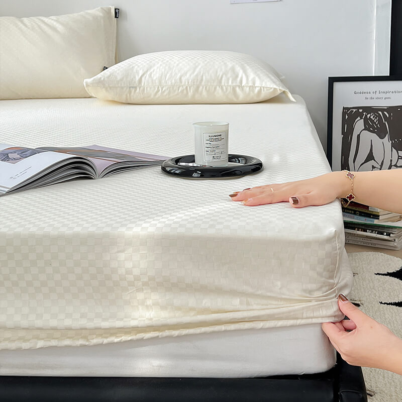 Ensemble de Housses de Matelas en Coton Confortable et Respectueux de la Peau Housse de Matelas