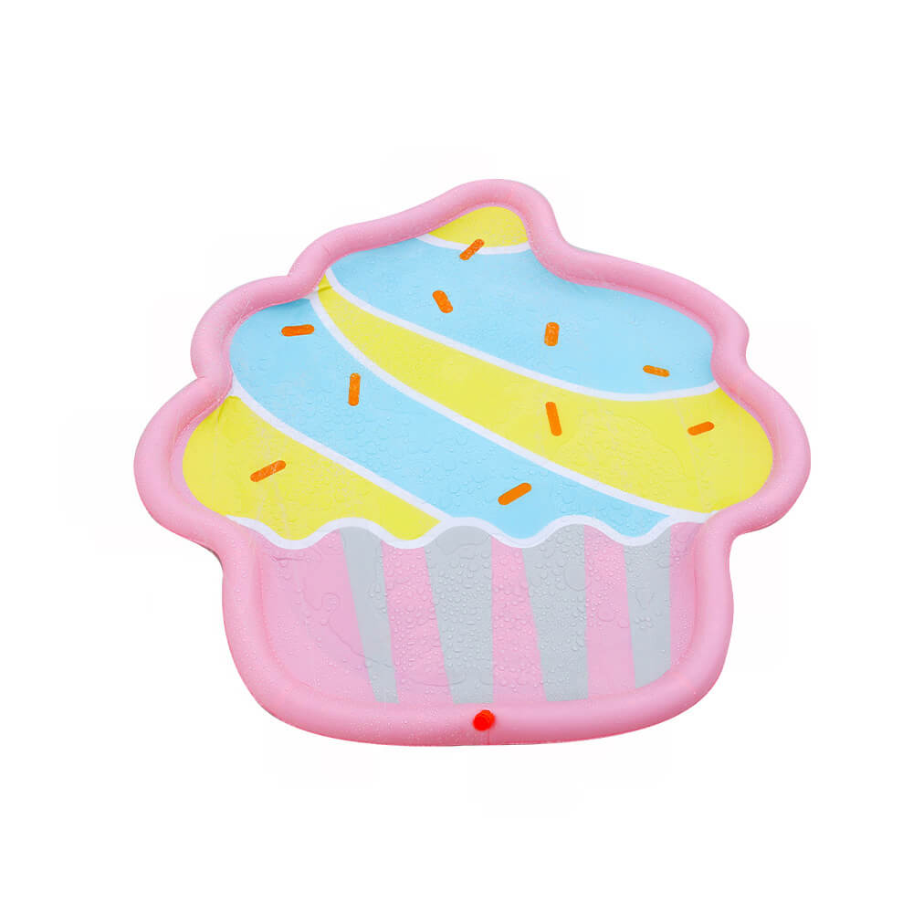Tapis de Jeu Splash Enfant Crème Glacée Matelassé Chien