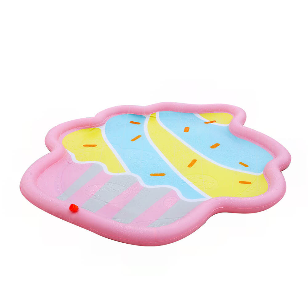 Tapis de Jeu Splash Enfant Crème Glacée Matelassé Chien
