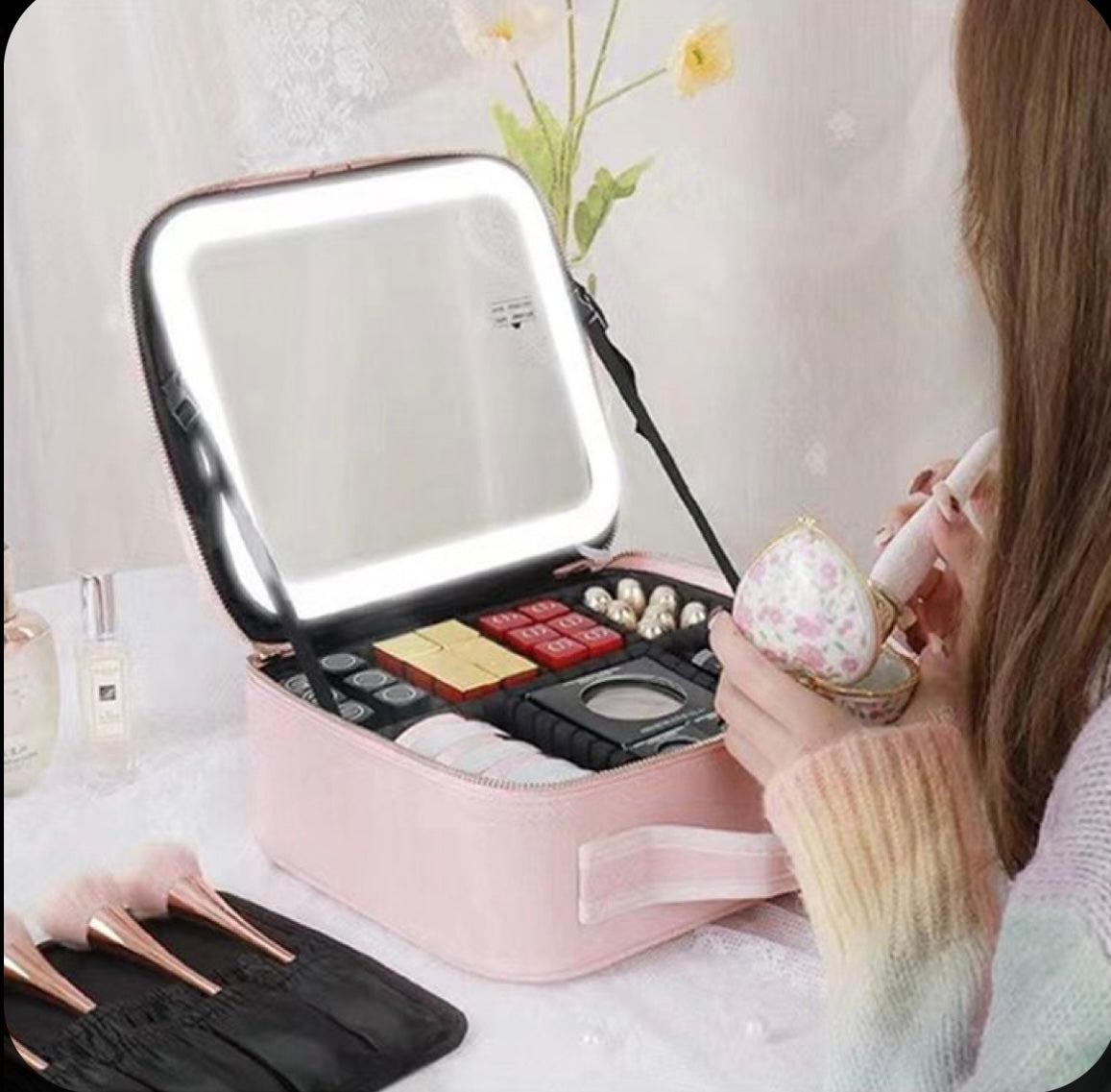 Mallette de maquillage Canovax - LED
