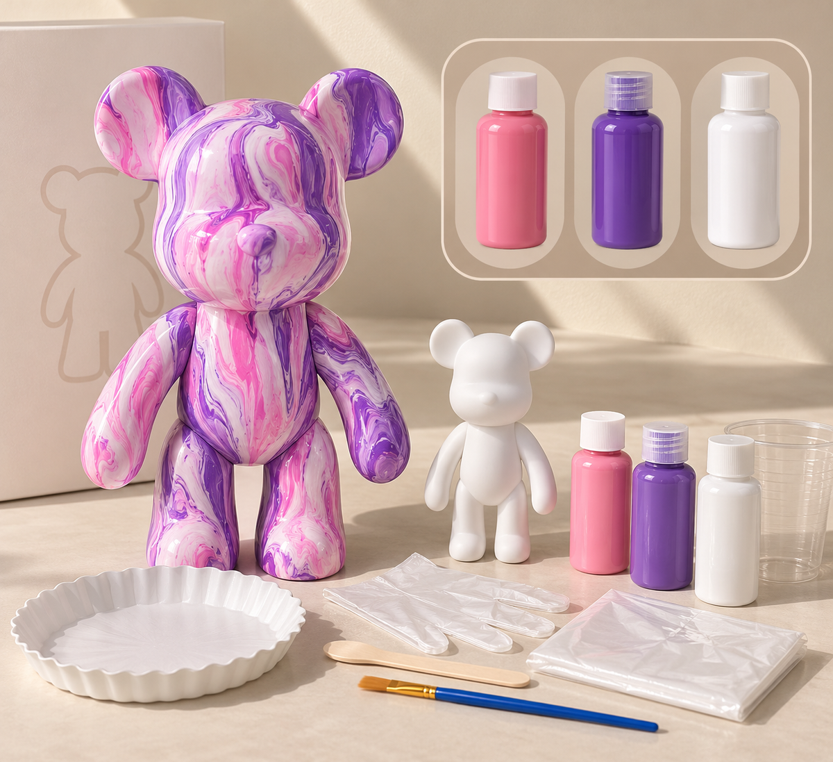 Canovax ArtBear – Le kit créatif pour créer vos propres ours artistiques