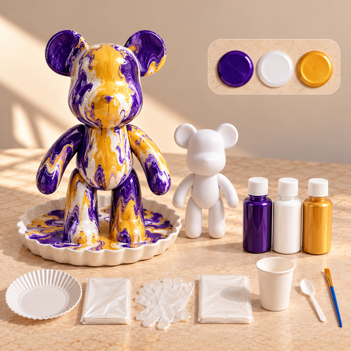 Canovax ArtBear – Le kit créatif pour créer vos propres ours artistiques