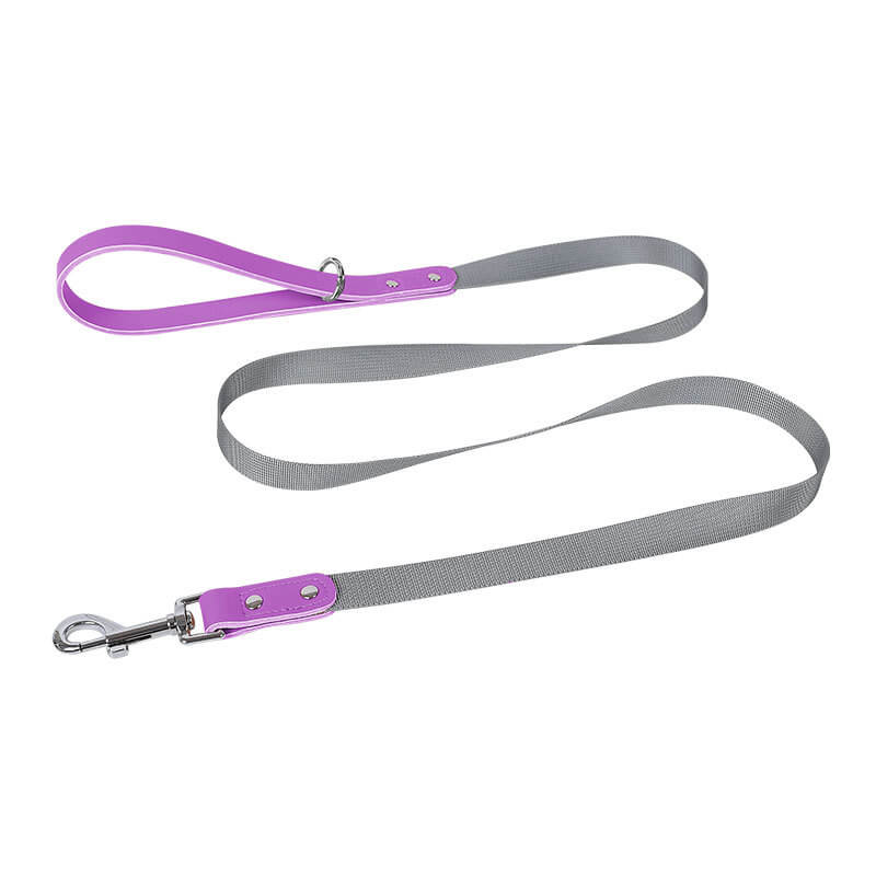 Harnais pour chien en cuir PU réglable et respirant