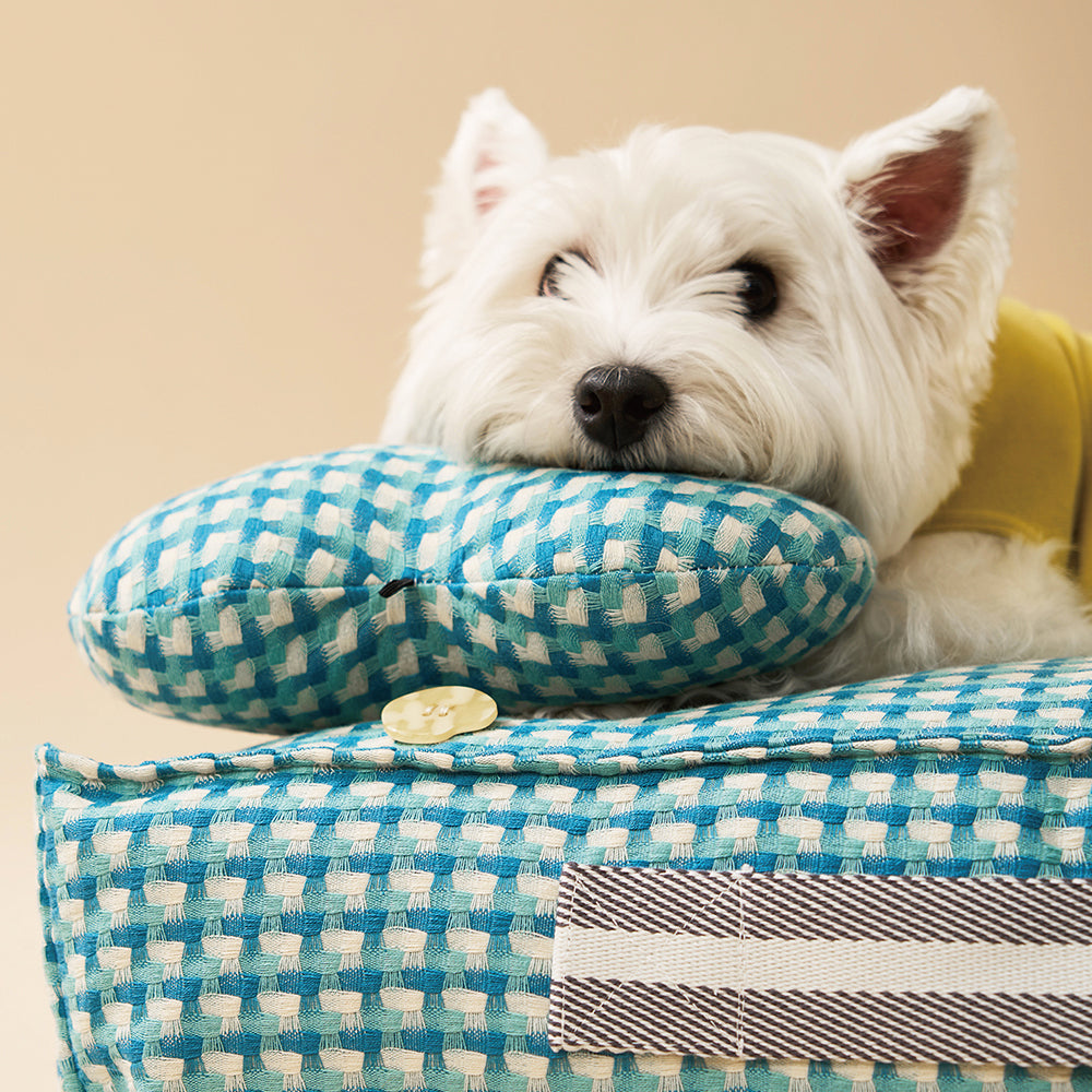 Lit pour chien apaisant en forme de gaufre Sweet Dreams