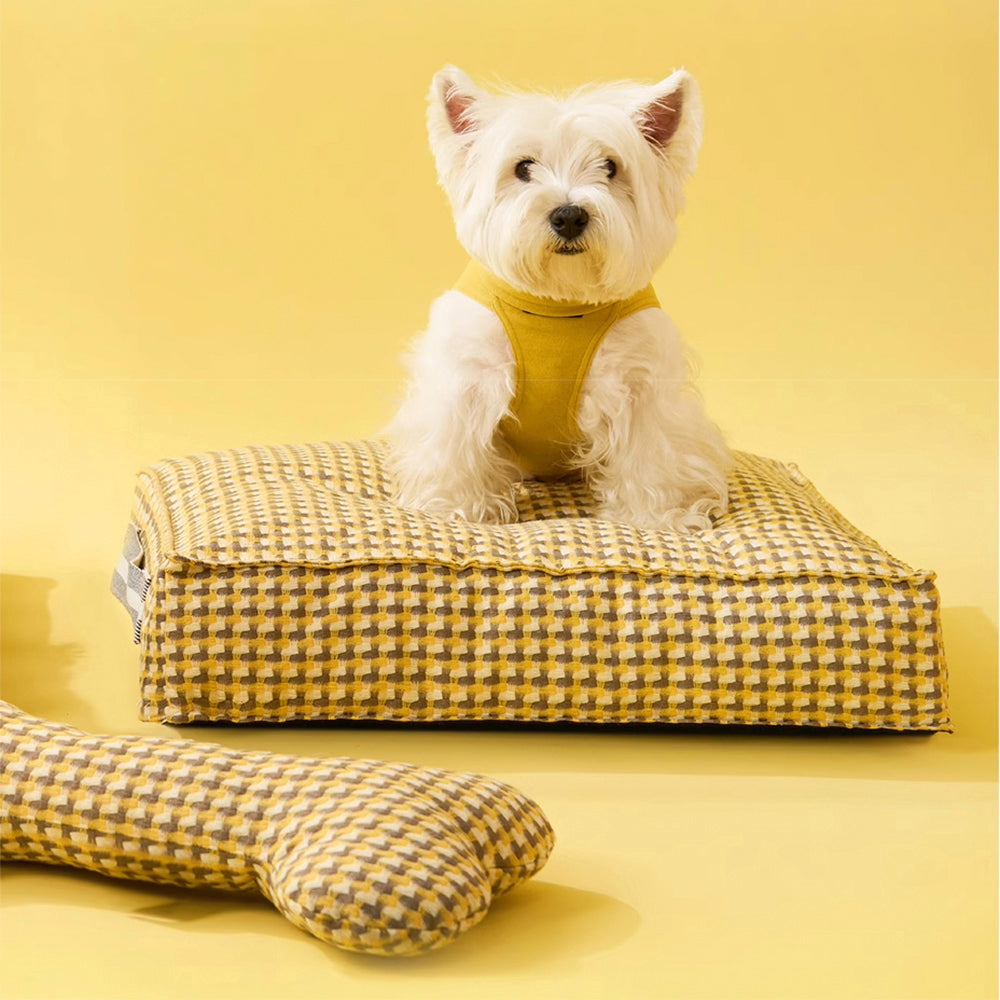 Lit pour chien apaisant en forme de gaufre Sweet Dreams