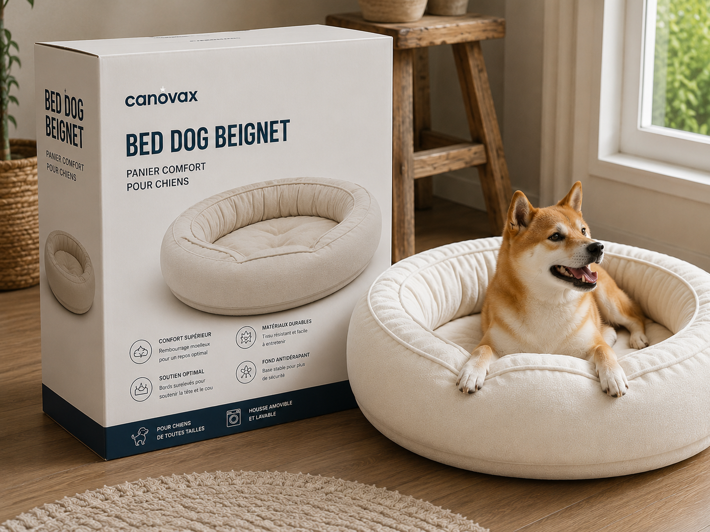 Bed dog beignet