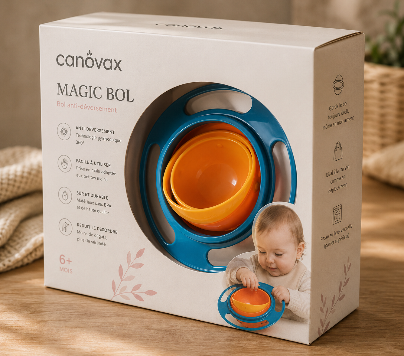 Magic Bol Bébé Canovax